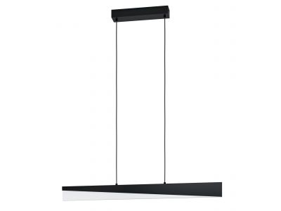 Suspension métal noir ISIDRO LED INT 1X27W