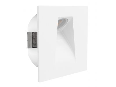 Spot à encastrer métal blanc MECINOS LED INT 3X2W