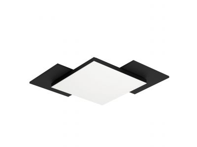 Plafonnier métal noir TAMURIA LED INT 1X10,8W