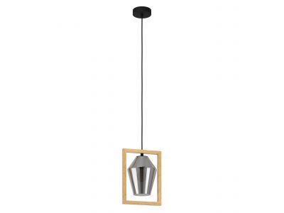 Suspension bois naturel VIGLIONI E27 1X40W