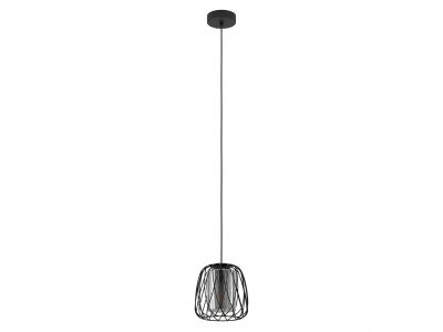 Suspension métal noir FLORESTA E27 1X40W