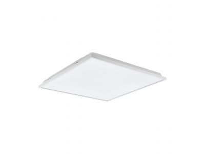 Plafonnier métal blanc URTEBIETA l59,5 cm LED INT 1X32W