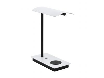 Lampe de bureau LED ARENAZA blanc H32cm