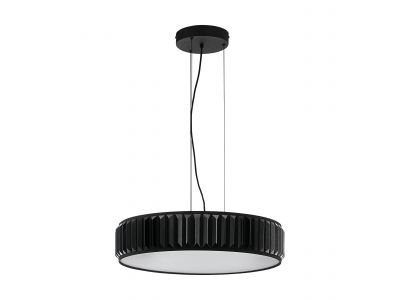 Suspension en métal noir FIRENZUOLA LED INT 32,5W