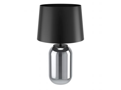 Lampe de table verre noir CUITE E27 1X40W