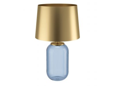 Lampe de table verre doré CUITE E27 1X40W