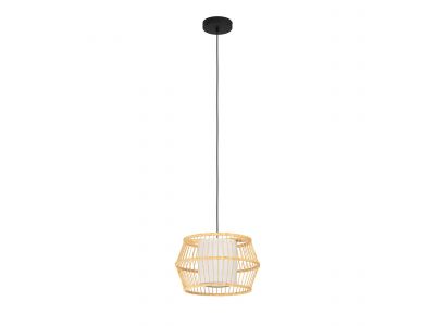 Suspension bois naturel MONTERROSO E27 1X40W