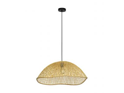 Suspension bois naturel SAMBUCONA d72 E27 1X40W