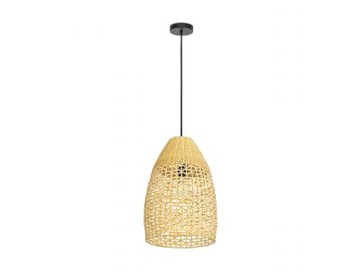 Suspension bois naturel SAMBUCONA E27 1X40W