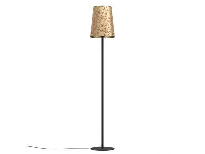 Lampadaire papier doré CASTUERA E27 1X25W