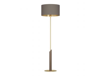 Lampadaire laiton taupe SANTANDRIA E27 1X40W