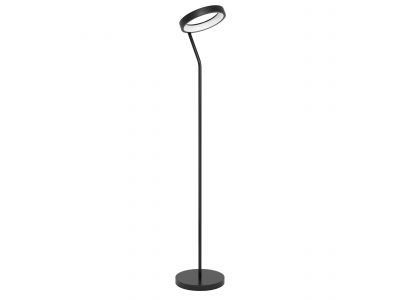 Lampadaire métal noir MARGHERA-Z LED INT 4X4W