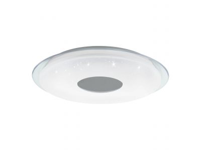 Plafonnier plastique blanc LANCIANO-Z LED INT 4X4,8W