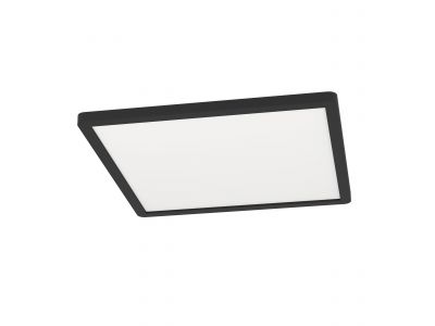 Plafonnier plastique noir ROVITO-Z LED INT 8X14,6W