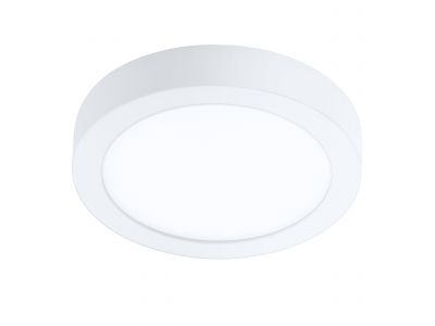 Plafonnier métal blanc FUEVA-Z LED INT 8X16,5W