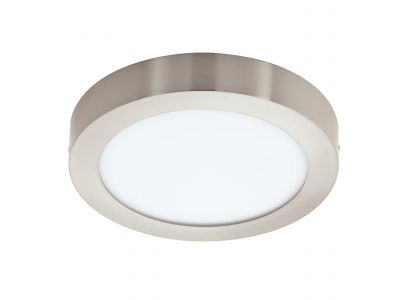 Plafonnier métal nickel FUEVA-Z LED INT 4X16,5W