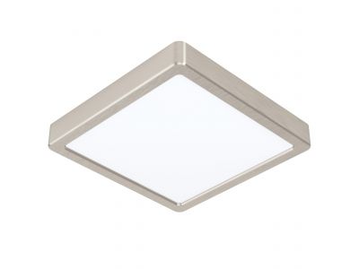 Plafonnier métal nickel FUEVA-Z LED INT 1X16,5W