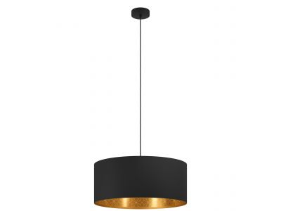 Suspension métal noir ZARAGOZA d53 cm E27 1X40W