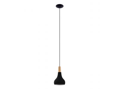 Suspension métal noir SABINAR D18CM E27 1X40W