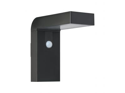 Applique extérieure plastqiue noir BARACCONI LED INT 18X0,2W