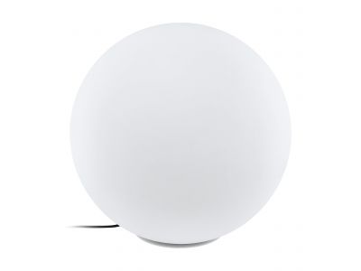 Objet lumineux extérieur plastique blanc MONTEROLO-Z D60CM E27 1X9W