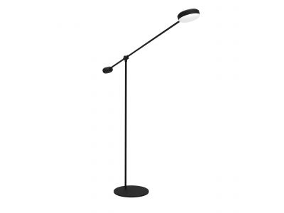 Lampadaire métal noir CLAVELLINA LED INT 24W