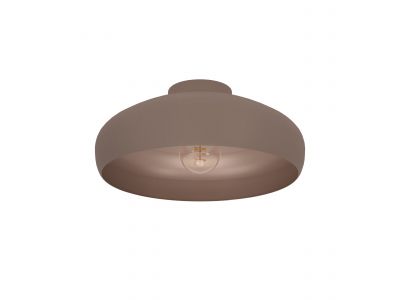 Plafonnier métal marron MOGANO E27 1X60W