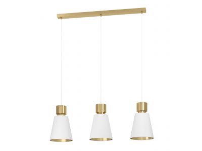 Suspension métal doré AGLIENTINA E27 3X40W