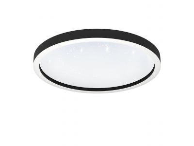 Plafonnier plastique noir MONTEMORELOS-Z LED INT 1X34,5W