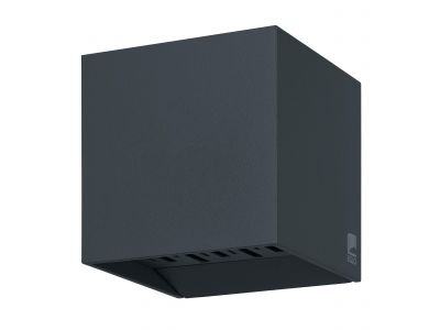 Applique extérieure métal anthracite CALPINO 2 LED INT 2X3,3W