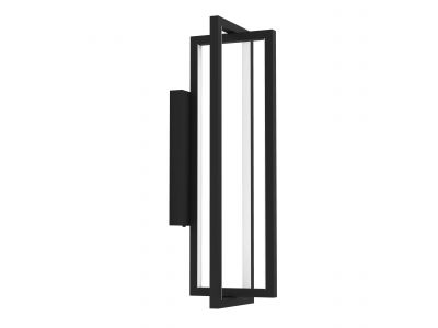 Applique murale métal noir SIBERIA LED INT 1X15,5W