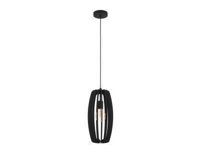 Suspension bois noir BAJAZZARA E27 1X40W