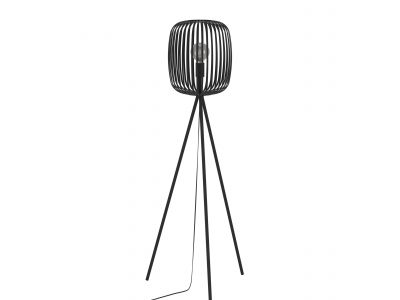 Lampadaire métal noir ROMAZZINA E27 1X40W