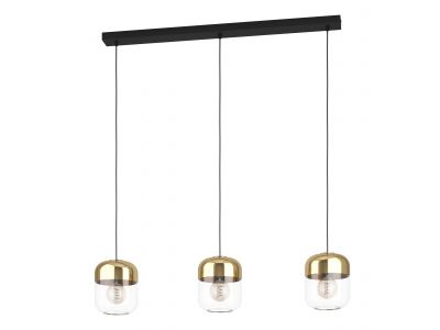 Suspension verre trspt MARYVILLA E27 3X40W