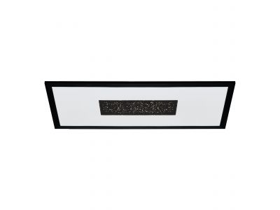 Plafonnier métal noir MARMORATA LED INT 15X17W