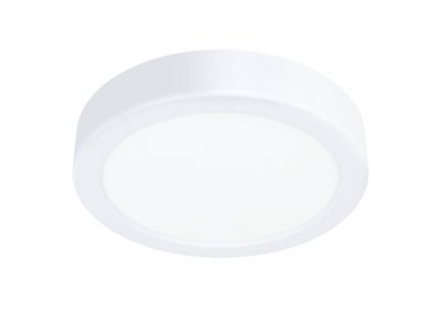 Plafonnier plastique blanc FUEVA 5 D16CM 1 LED INT 1X11W