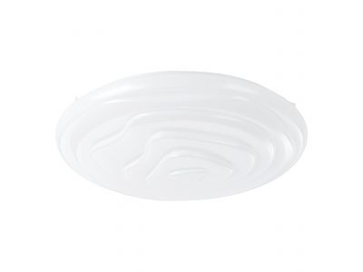 Plafonnier plastique blanc BATTISTONA LED INT 4X2,9W