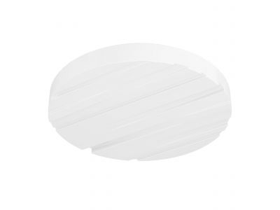 Plafonnier en plastique blanc FERENTINO LED INT 19,5W