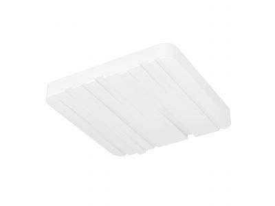 Plafonnier plastique blanc FERENTINO LED INT 2X10W