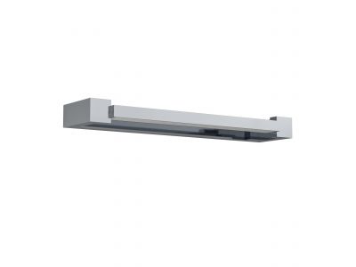 Applique murale métal argenté GEMILIANA LED INT 1X8,9W