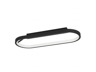 Plafonnier métal noir CODRIALES LED INT 1X27W