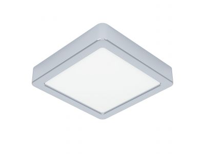 Plafonnier plastique argenté FUEVA 5 LED INT 6X11W