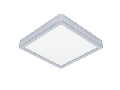 Plafonnier en plastique argenté FUEVA 5 LED INT 17W