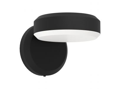 Applique extérieure en métal noir FORNACI LED INT 3,6W