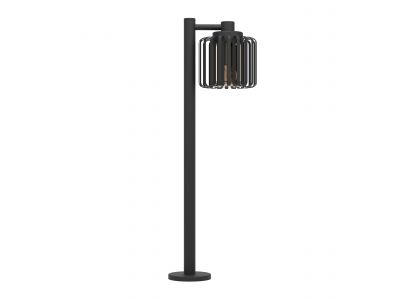 Lampadaire extérieur métal noir SELINUS E27 1X40W