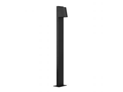 Borne et potelet extérieur métal noir STAGNONE GU10 1X4,6W