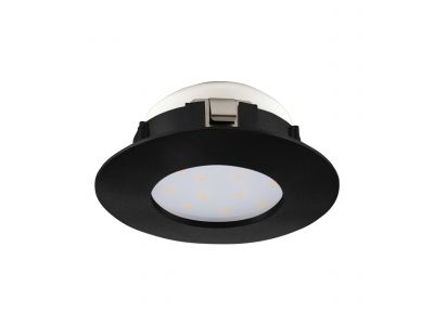 Spot à encastrer métal noir PINEDA LED INT 1X4,9W