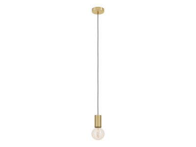 Suspension métal laiton POZUETA 1 E27 1X40W