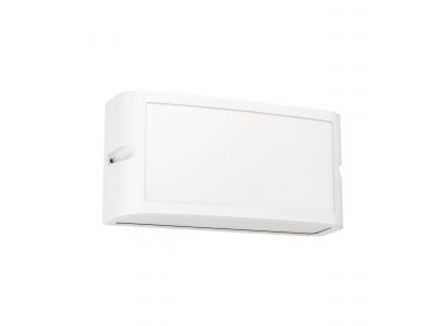 Applique extérieure métal blanc CAMARDA LED INT 3X10,5W