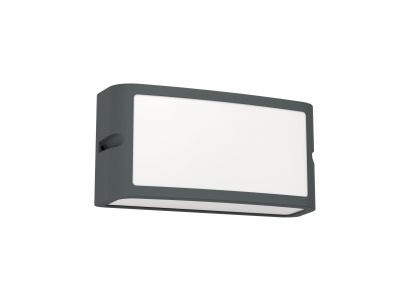 Applique extérieure métal anthracite CAMARDA LED INT 1X10,5W